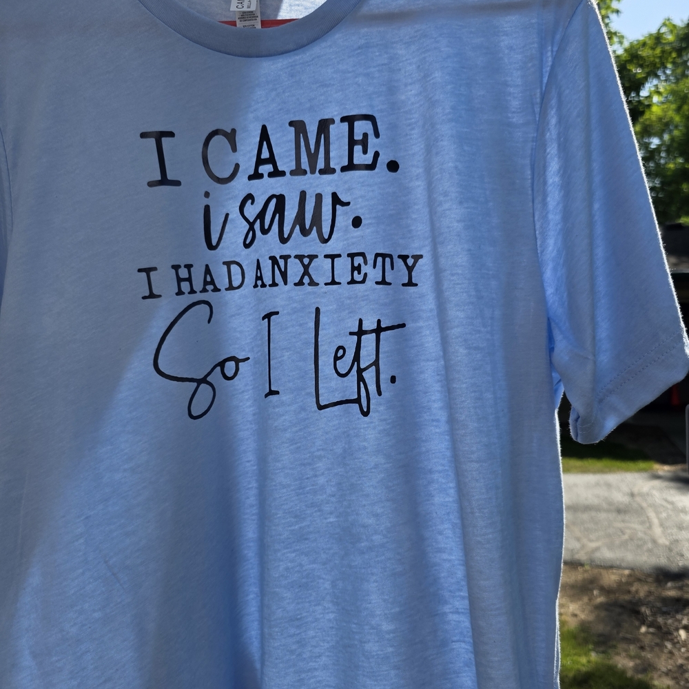 Bella Canvas Light Blue Short Sleeve Tee